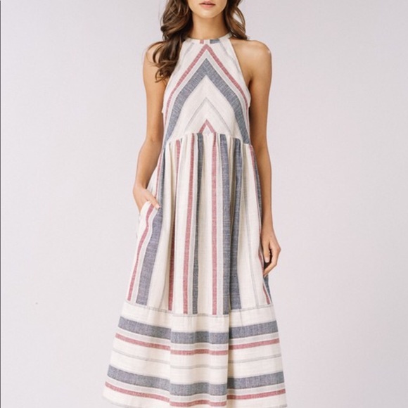 NWT Striped Woven Dress 1 size L left!!!! - Picture 2 of 4